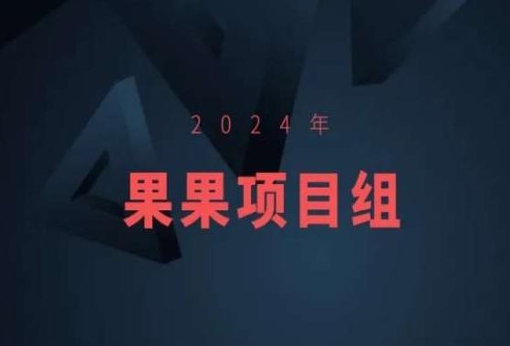 2024年果果项目组项目合集-果果最新项目-雲鼎文化传媒