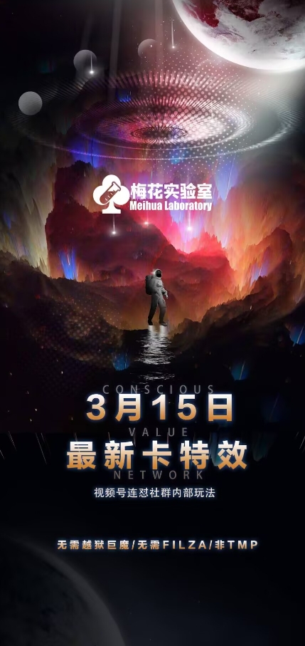 梅花实验室视频号连怼玩法-3月15日最新卡特效技术(无需越狱、巨魔、tmp)-雲鼎文化传媒