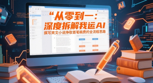 从零到一：深度拆解我运用AI撰写爽文小说挣取首笔稿费的全流程思路-雲鼎文化传媒