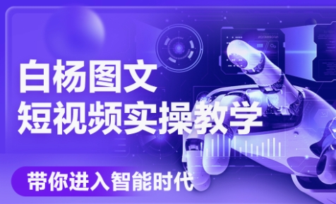 白杨老师·Ai图文短视频实操课(更新6月)-雲鼎文化传媒