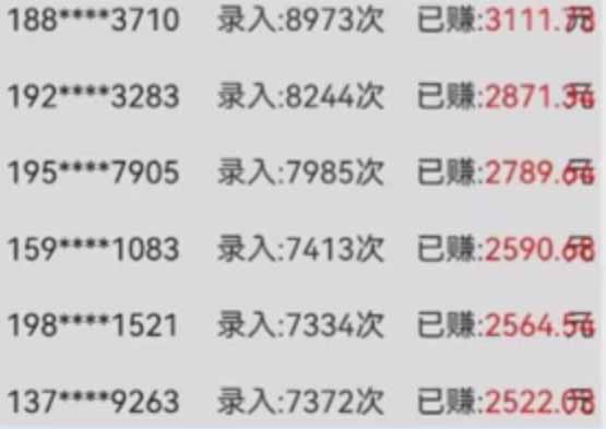 图片[1]-字母输入，5秒一单，单日收益轻松300+-雲鼎文化传媒