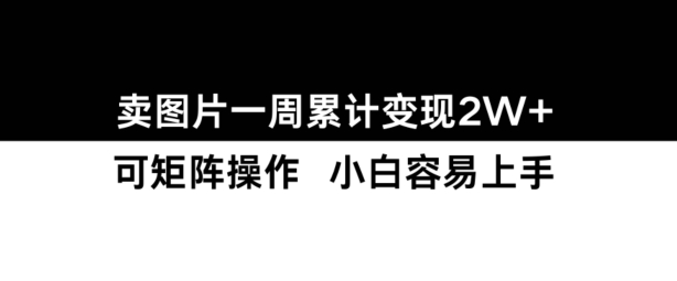 小红书【卖图片】一周累计变现2W+小白易上手-雲鼎文化传媒