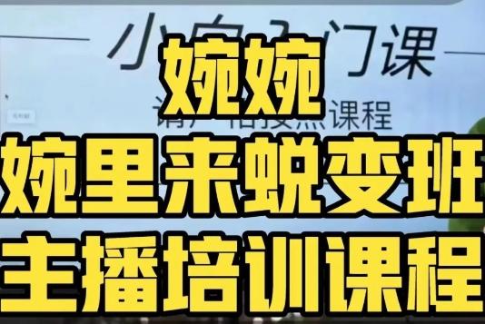 婉婉·婉里来蜕变班（主播课）全方位理解底层逻辑并灵活运用-雲鼎文化传媒
