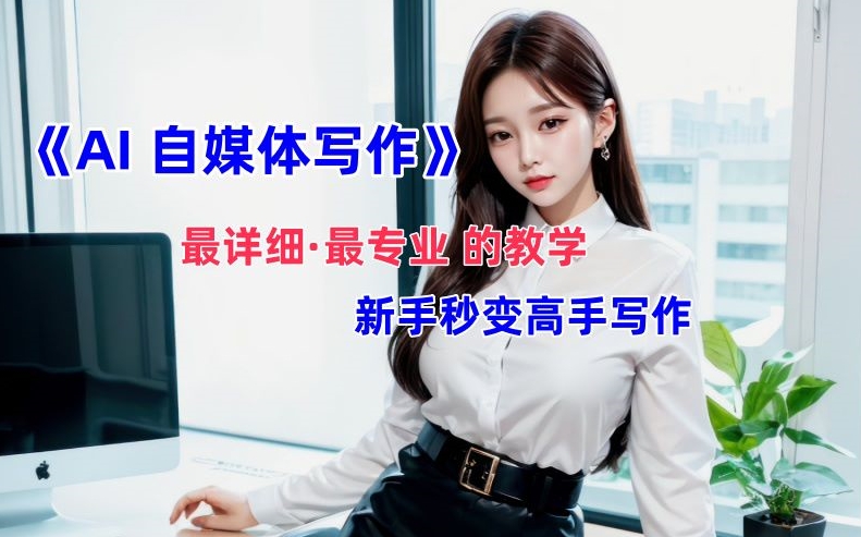 AI自媒体文章创作全网最详细教程，新手秒变写作高手，多方位发展-雲鼎文化传媒