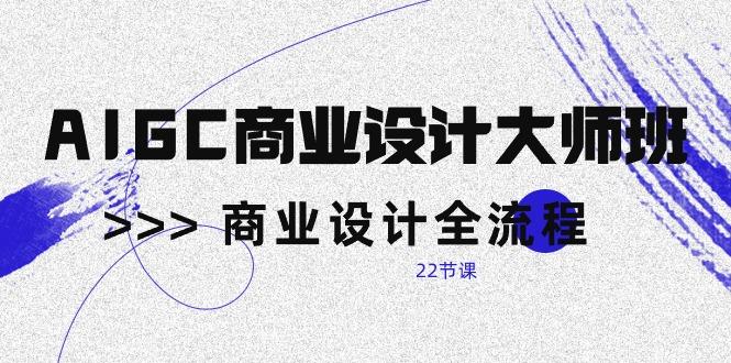 AIGC-商业设计大师班，商业设计全流程(22节课-雲鼎文化传媒