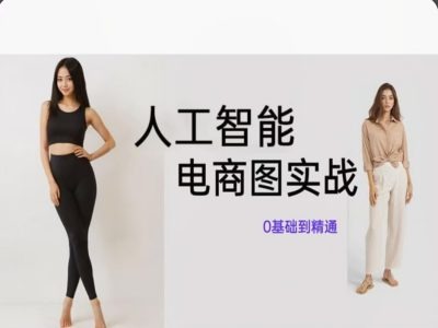 人工智能SD电商图实战，ai绘图0基础到精通-雲鼎文化传媒