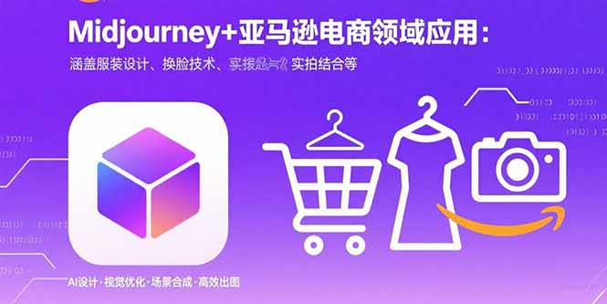 Midjourney+电商领域商业应用：涵盖服装设计、换脸技术、实拍结合等-雲鼎文化传媒