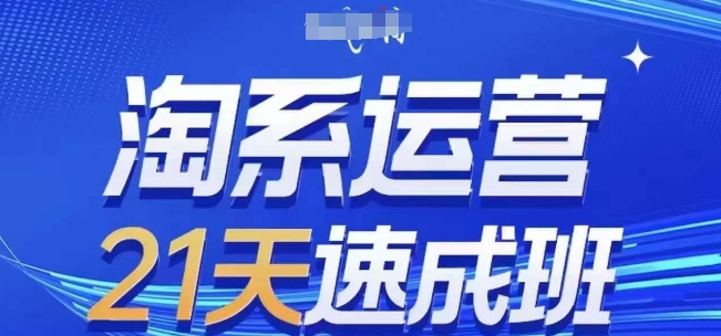 淘系运营21天速成班(更新24年12月)，0基础轻松搞定淘系运营，不做假把式-雲鼎文化传媒