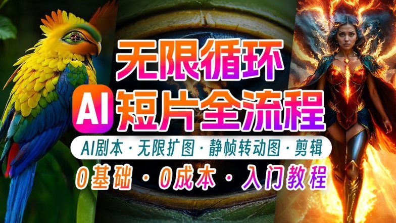 AI剪辑无限循环画面：新手轻松月入上万的秘技【揭秘】-雲鼎文化传媒
