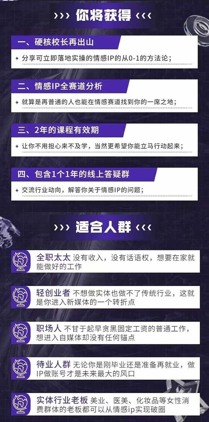 图片[1]-情感直播IP短视频全通大课，普通人的IP之路从情感赛道开始(18节-雲鼎文化传媒
