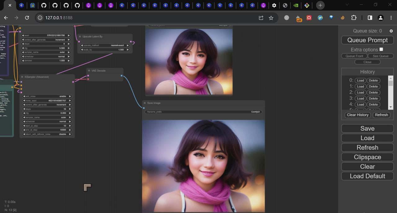 图片[2]-ComfyUI 利用 Stable Diffusion 学习AI GUI 工作流程教程-中英字幕-雲鼎文化传媒