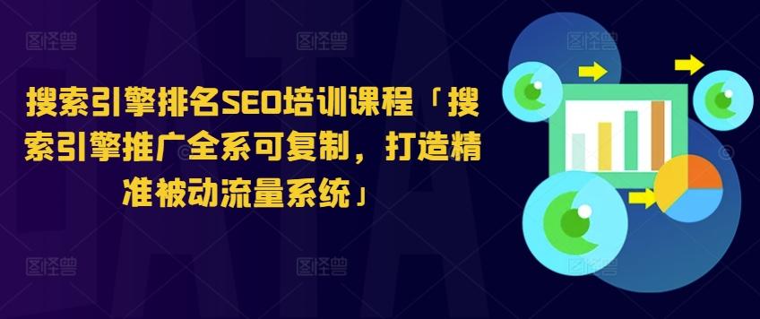 搜索引擎排名SEO培训课程「搜索引擎推广全系可复制，打造精准被动流量系统」-雲鼎文化传媒