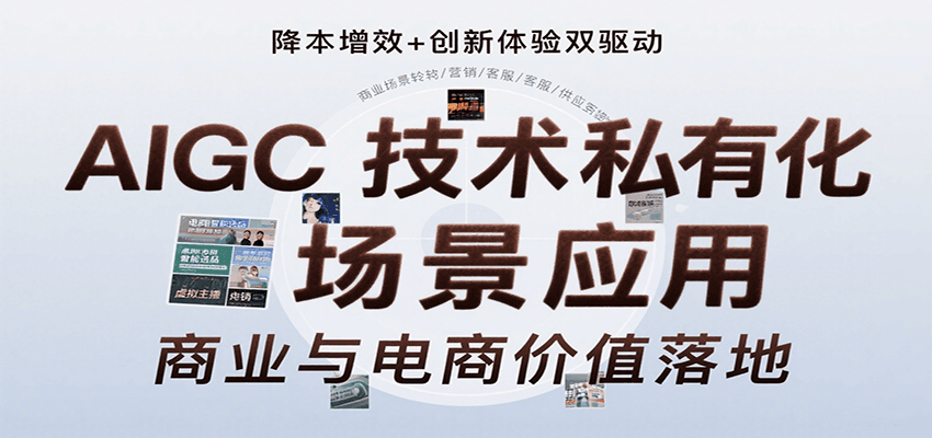 AIGC技术私有化场景应用，内容创作/视觉设计/私有化部署/商业应用/电商运营等-雲鼎文化传媒