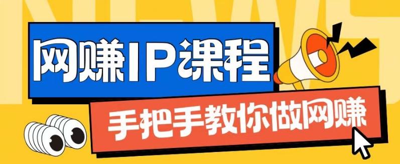 ip合伙人打造1.0，从0到1教你做网创，实现月入过万【揭秘】-雲鼎文化传媒