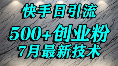 创业粉怎么打？快手精准引流创业粉，宝妈群体日进500+精准流量-雲鼎文化传媒
