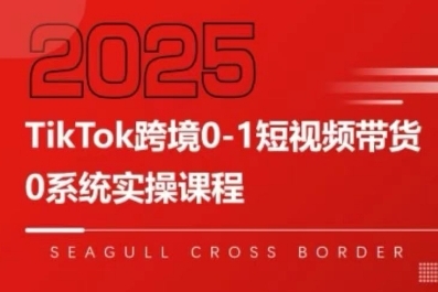 TikTok跨境0-1短视频带货，系统拆解TikTok跨境带货全链路，实现跨境可持续盈利-雲鼎文化传媒