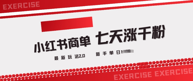 小红书商单2.0最新玩法，3天涨千粉单日变现多张-雲鼎文化传媒