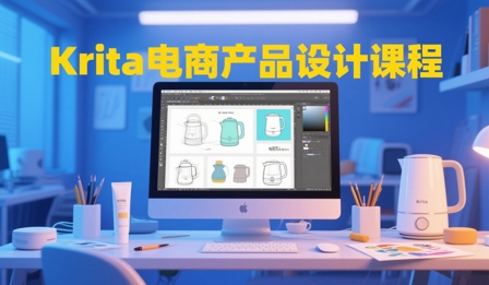 大梦老师·Krita电商产品设计课程-雲鼎文化传媒