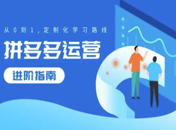 拼多多运营进阶指南，从0到1定制化学习路线-雲鼎文化传媒