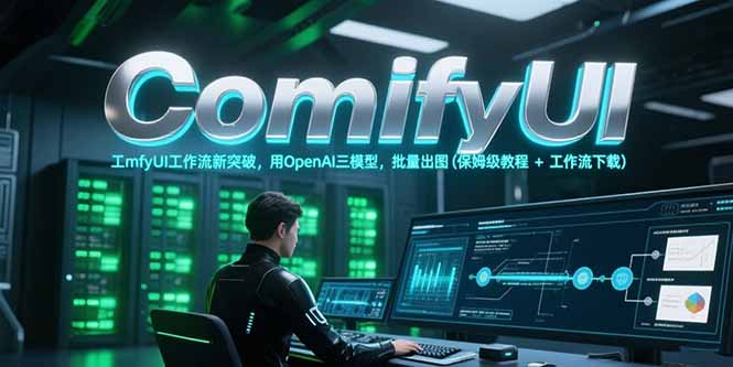 ComfyUI工作流新突破，用OpenAI三模型，批量出图(保姆级教程+工作流下载-雲鼎文化传媒