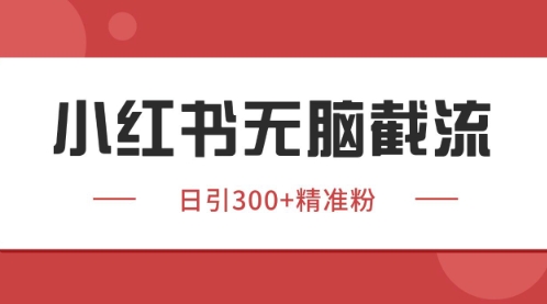 小红书只要你有同行就能获客，独家野路子获客玩法，暴力截流【揭秘】-雲鼎文化传媒
