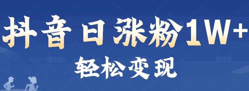 首发抖音新赛道日涨粉1W+轻松变现-雲鼎文化传媒