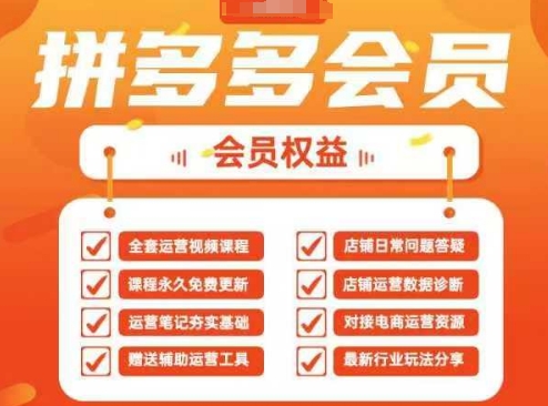 2025拼多多运营实战课，40节全流程教学，覆盖拼多多运营全链路-雲鼎文化传媒
