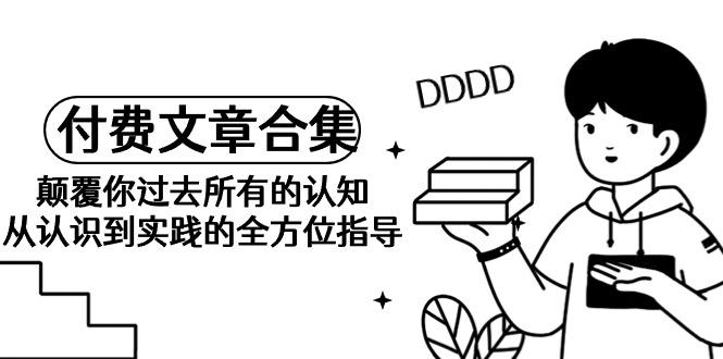 (9646期)《某公众号付费文章合集》颠覆你过去所有的认知 从认识到实践的全方位指导-雲鼎文化传媒