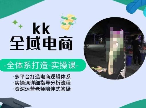 KK全域电商，全体系打造实操课，多平台打造电商逻辑体系-雲鼎文化传媒