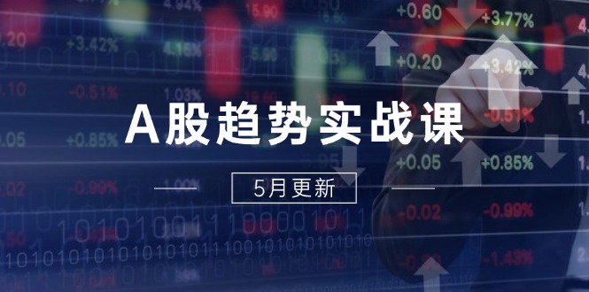 A股趋势实战课：主力动向+政策红利，2025全年策略5月更新-雲鼎文化传媒