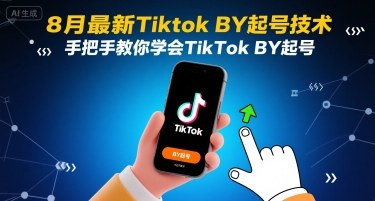8月最新Tiktok搬运起号技术，手把手教你学会TikTok搬运起号-雲鼎文化传媒