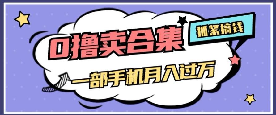 0撸项目月入过万，售卖全套ai工具合集，一单29.9元，一部手机即可【揭秘】-雲鼎文化传媒