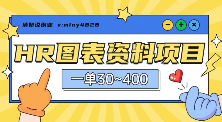 一单收益30-400，HR图表资料蓝海项目-雲鼎文化传媒