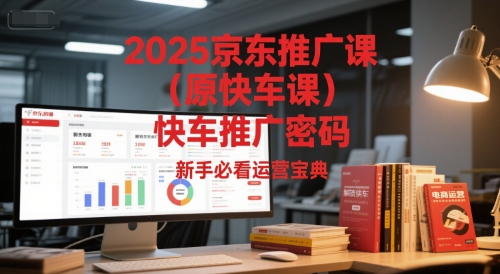 2025京东推广课(原快车课)解锁京东快车推广密码，新手必看运营宝典-雲鼎文化传媒