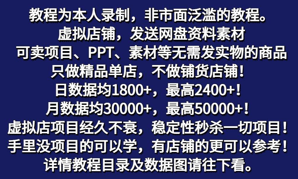 图片[2]-拼多多虚拟电商训练营月入50000+你也行，暴利稳定长久，副业首选-雲鼎文化传媒