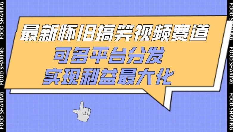 最新怀旧搞笑视频赛道，可多平台分发，实现利益最大化【揭秘】-雲鼎文化传媒
