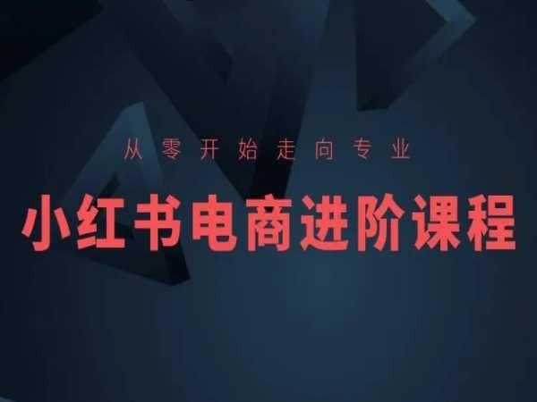 从零开始走向专业，小红书电商进阶课程-雲鼎文化传媒
