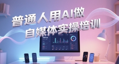 普通一个人用AI做自媒体，助你轻松开启AI自媒体创作之路-雲鼎文化传媒