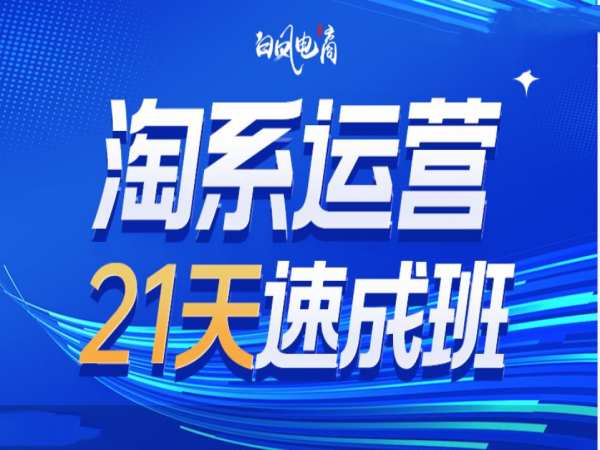 淘系运营21天速成班35期，年前最后一波和2025方向-雲鼎文化传媒