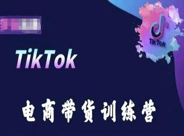 TikTok电商带货训练营，跟随时代潮流，跨境掘金-雲鼎文化传媒