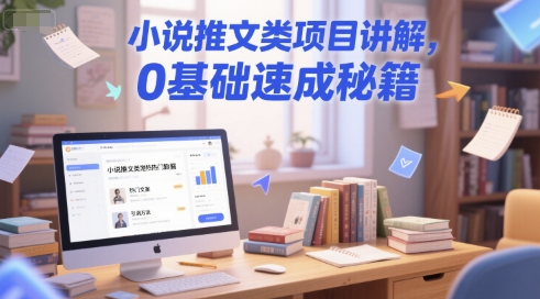 小说推文类项目讲解，0 基础速成秘籍-雲鼎文化传媒