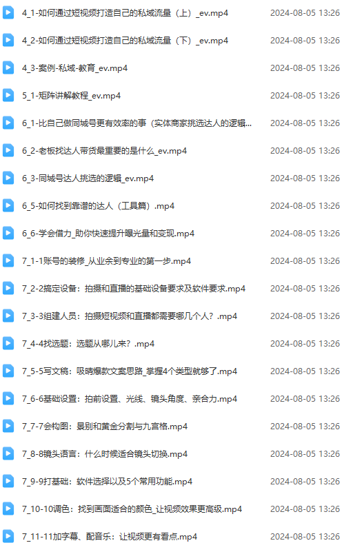 图片[2]-实体店老板获客特训营：认知、定位、文案、矩阵、直播、AI等(72节-雲鼎文化传媒