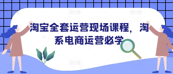淘宝全套运营现场课程，淘系电商运营必学-雲鼎文化传媒