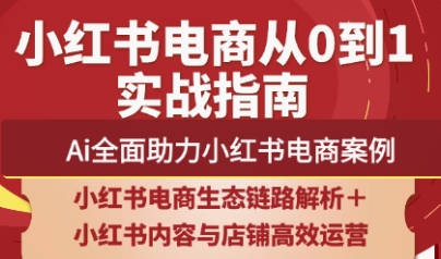 天诺老吴·2025小红书电商全链路运营-雲鼎文化传媒