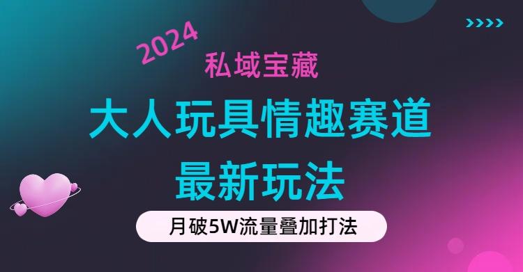 私域宝藏：大人玩具情趣赛道合规新玩法，零投入，私域超高流量成单率高-雲鼎文化传媒