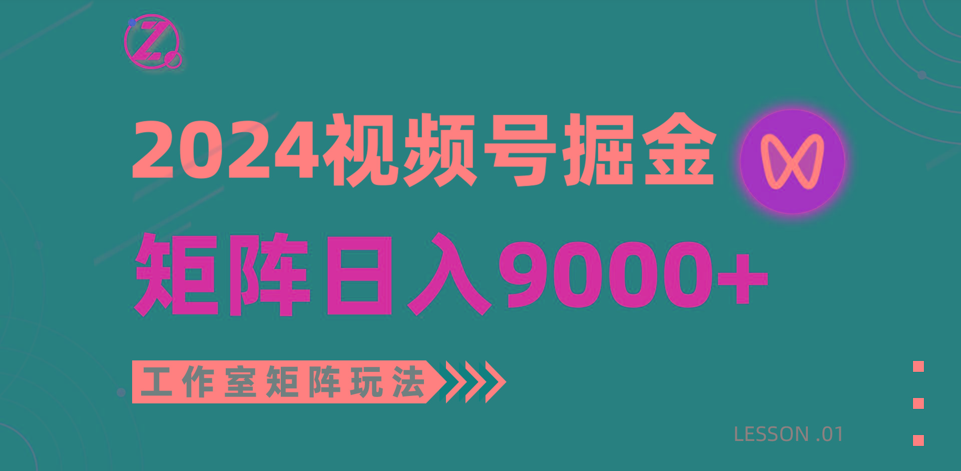 (9709期)【蓝海项目】2024视频号自然流带货，工作室落地玩法，单个直播间日入9000+-雲鼎文化传媒