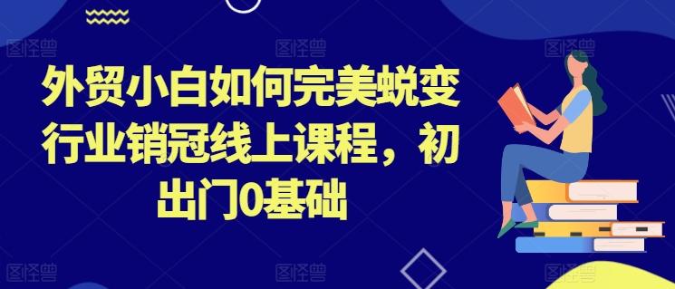 外贸小白如何完美蜕变行业销冠线上课程，初出门0基础-雲鼎文化传媒