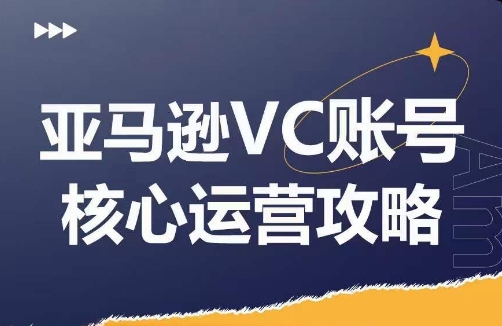 亚马逊VC账号核心玩法解析，实战经验拆解产品模块运营技巧，提升店铺GMV，有效提升运营利润-雲鼎文化传媒