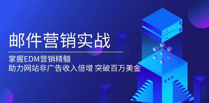 邮件营销实战，掌握EDM营销精髓，助力网站非广告收入倍增，突破百万美金-雲鼎文化传媒