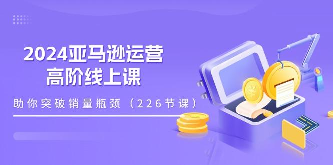 2024亚马逊运营-高阶线上课，助你突破销量瓶颈(228节课-雲鼎文化传媒
